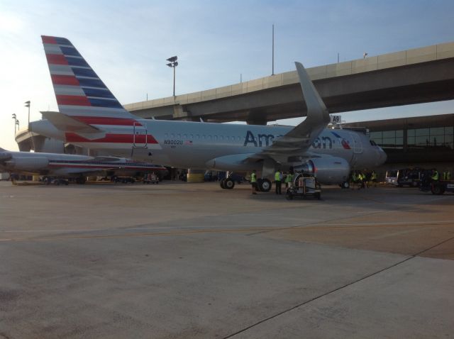 — — - Americans new A319....more to follow in order to replace the agin MD80 fleet.