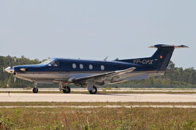 Pilatus PC-12 (VP-CPX)