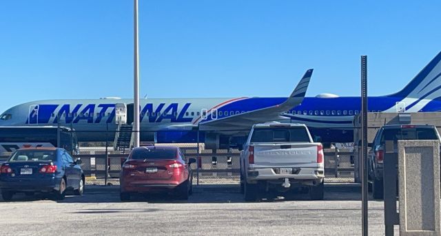Boeing 757-200 (N963CA) - Chartered to take Missouri National Guard to Fort Bliss. br /1/5/23