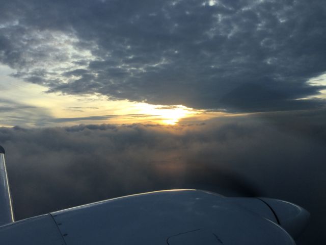 Grumman GA-7 Cougar (N729GA) - Sunset over Cleveland