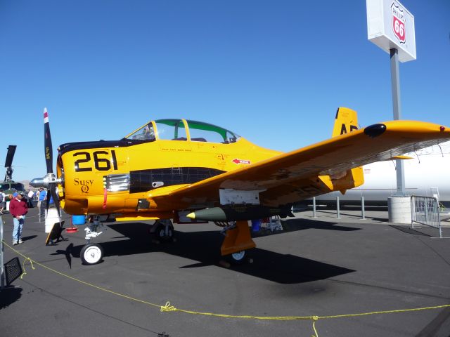 North American Trojan — - T28. National Air Races Reno, September 2012