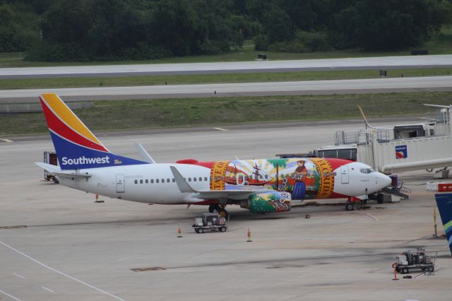 Boeing 737-700 (N945WN) - Florida One resting before an afternoon trip to St. Louis.