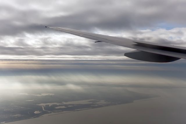 Boeing 777-200 (PH-BQC) - Enroute DXB-AMS on approach to AMS.