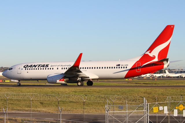 Boeing 737-800 (VH-VZD)