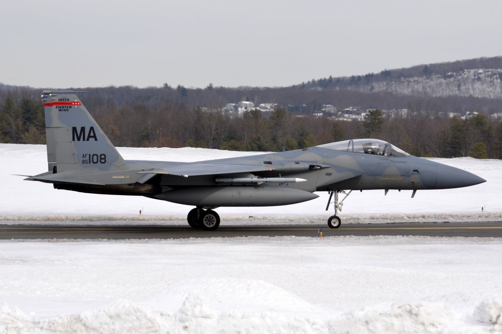 85-0108 — - Killer 01 F-15C from the 104th Fighter wing Massachusetts Air National Guard 