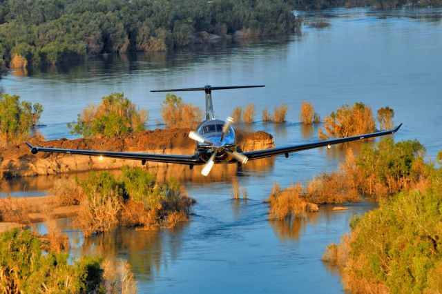 Pilatus PC-12 (VH-FMM)