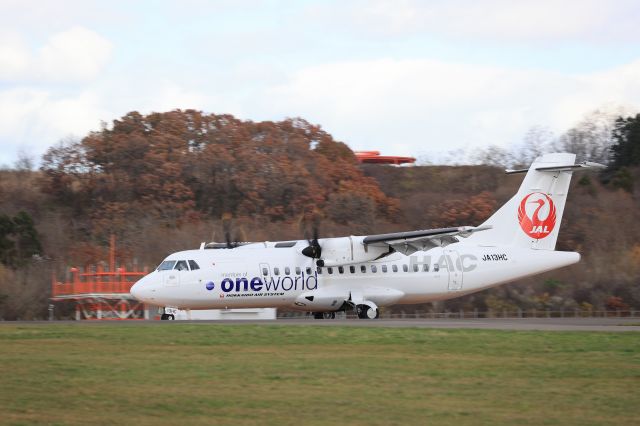 Aerospatiale ATR-42-600 (JA13HC) - November 13th 2021:OKD-HKD.