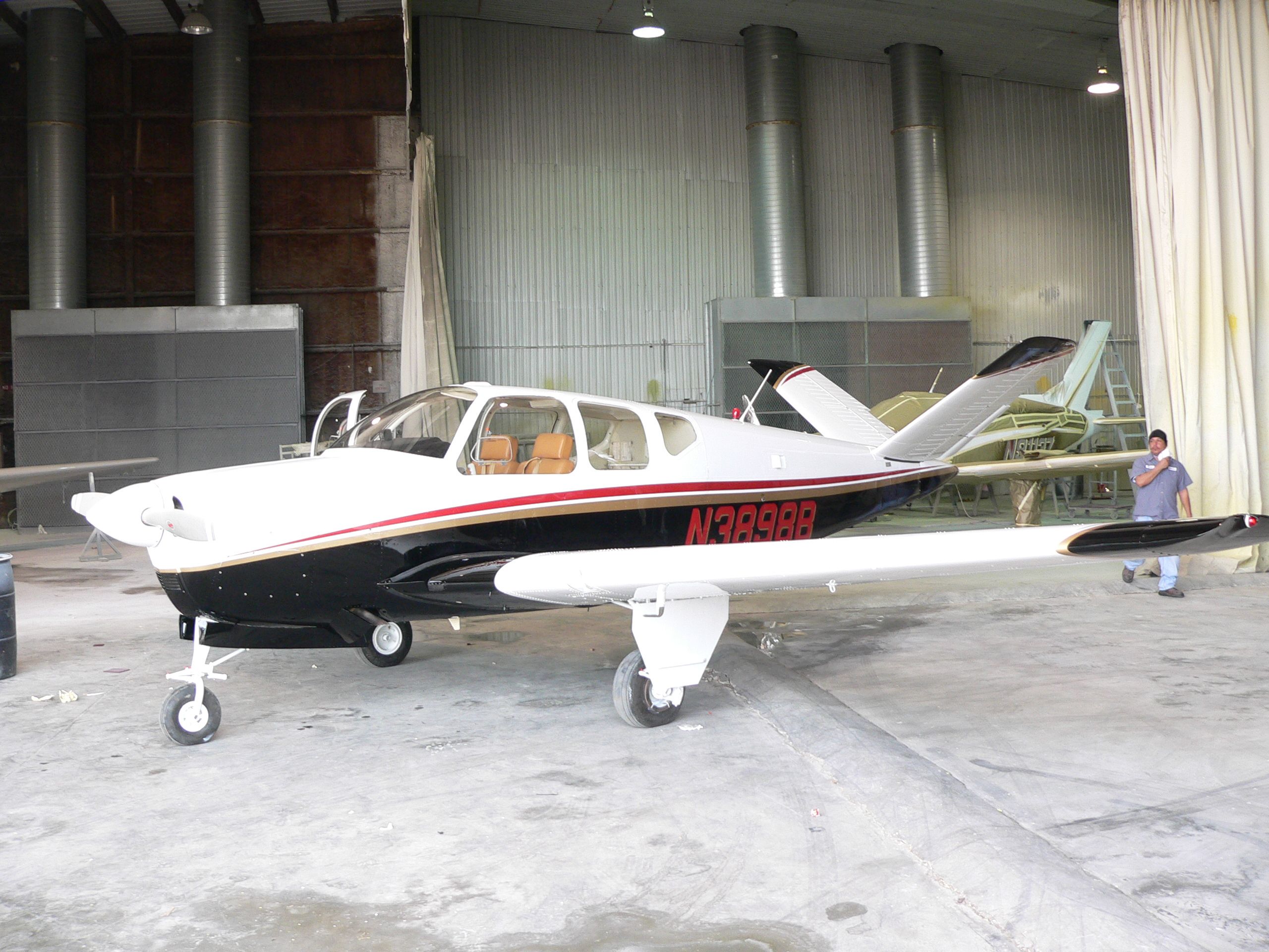 Beechcraft 35 Bonanza (N3898B) - New Paint