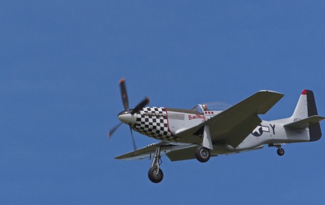 North American P-51 Mustang —