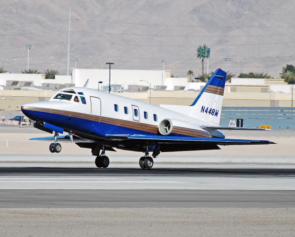 North American Sabreliner (N448W) - photo N448W 1978 Rockwell International NA-265-80 C/N 380-63  Las Vegas - McCarran International (LAS / KLAS) USA - Nevada, February 4, 2011 Photo: Tomas Del Coro