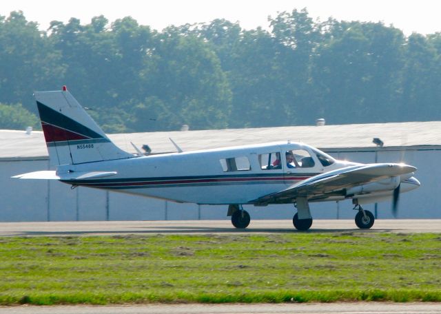 Piper Seneca (N55488) - At Downtown Shreveport.