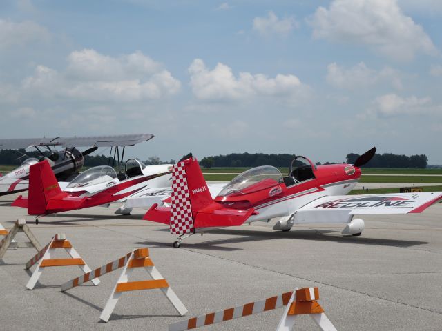 Vans RV-8 (N486JT) - At Kokomo Aerobatics Meet, KOKK