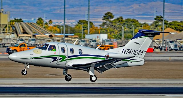 Eclipse 500 (N740DM) - N740DM Eclipse Aviation Corp EA500 C/N 000205 - Las Vegas - McCarran International (LAS / KLAS)br /USA - Nevada, December 5, 2015br /Photo: Tomás Del Coro