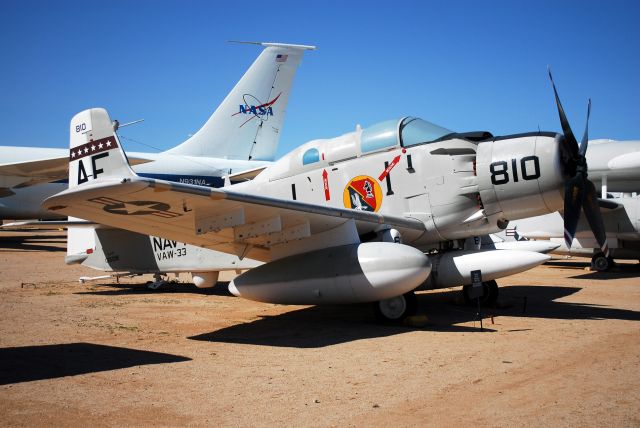 13-5018 — - A-1F on display at the Pima Air and Space Museum, next to Davis-Monthan AFB.