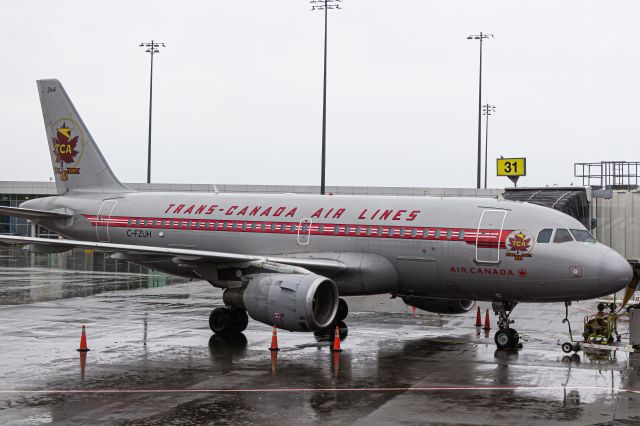 Airbus A319 (C-FZUH) - This poor bird has unfortunately been retired recently. This shot was ironically my first, and last I would take of it. I'm very happy to have had the chance to see it overall, it was definitely a special experience.