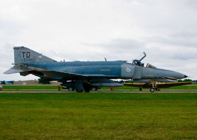 McDonnell Douglas F-4 Phantom 2 (73-1167) - At Oshkosh. 1973 McDonnell Douglas QF-4E Phantom II