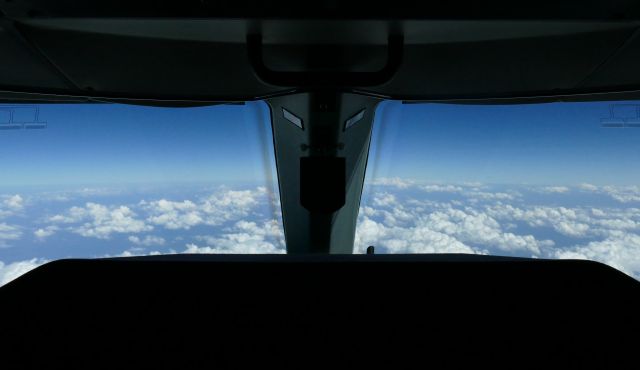 Gulfstream American Gulfstream 2 (N797M) - Cruising at FL350.