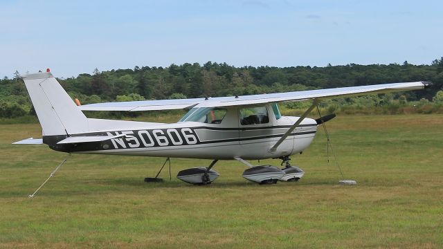 Cessna Commuter (N50606) - Tied down at Cape Cod Airfield, 20 August 2021.