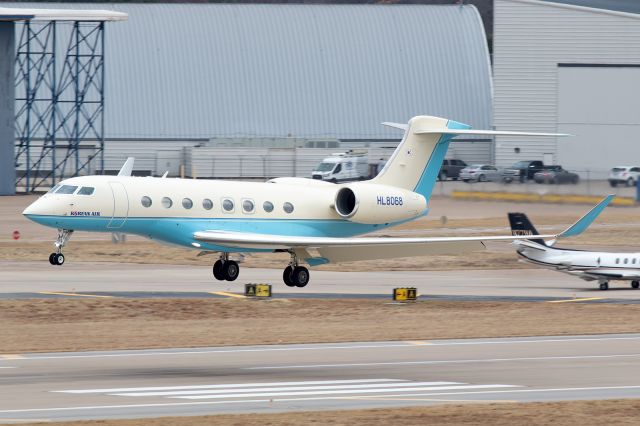 Gulfstream Aerospace Gulfstream G650 (HL8068) - Korean Air G650 at Love Field