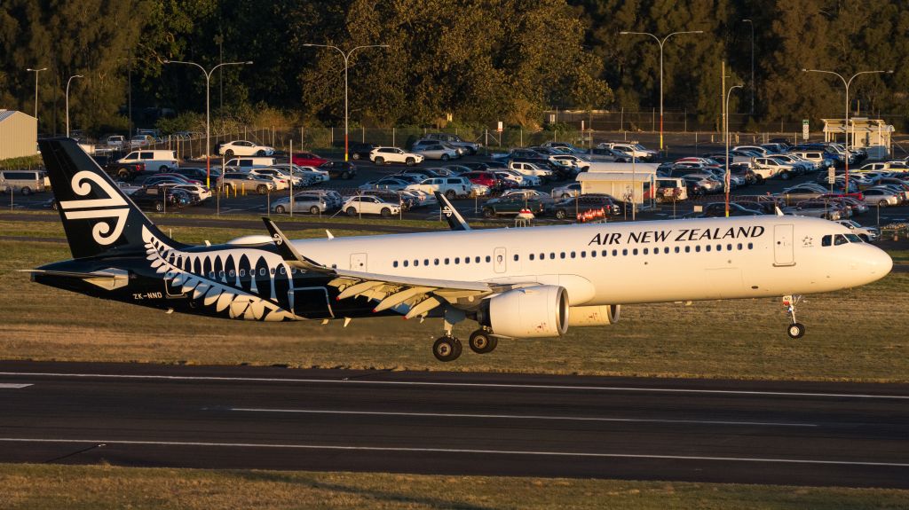 Airbus A321neo (ZK-NND)