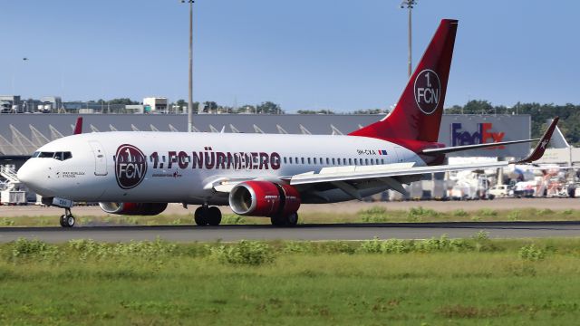 Boeing 737-800 (9H-CXA) - Fc. Núrnberg footie club.