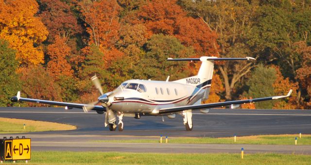 Pilatus PC-12 (N409DR) - COLLETT TRANSPORTATION LLC at KJQF - 10/29/09