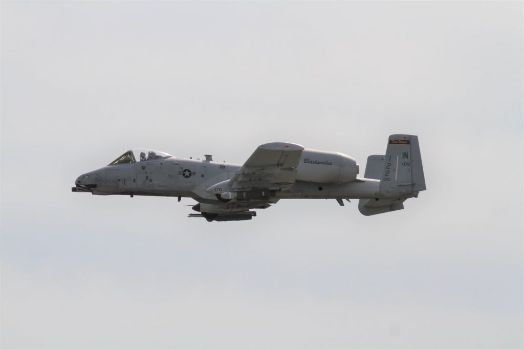 Fairchild-Republic Thunderbolt 2 — - Dekalb County Airport Festival 2019 - 122nd FW