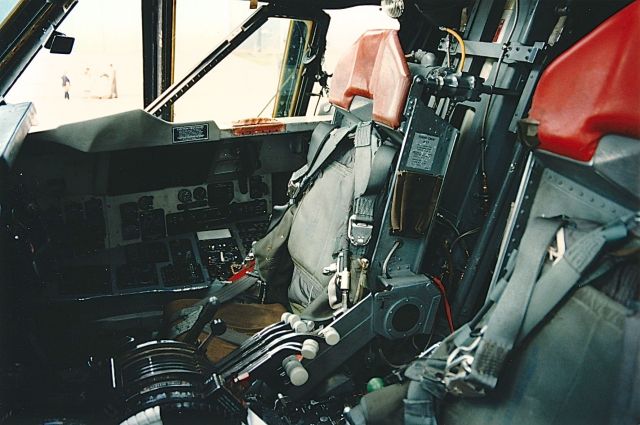 60-0028 — - Looking at the cockpit of a B-52H at an Air Power Air Shown in OKC