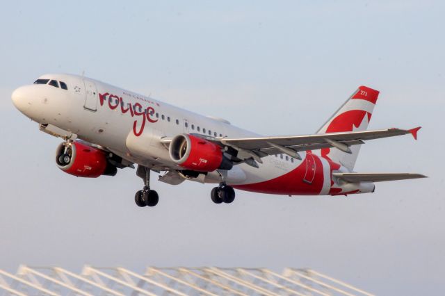 Airbus A319 (C-GARO) - ROU1567 to Calgary, Canada.