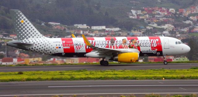 Airbus A320 (EC-LUO) - Athletic Club Bilbao Livery official partner