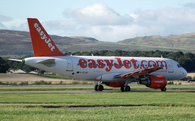 Airbus A319 (G-EZAO) - Easyjet