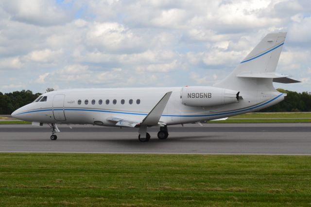 Dassault Falcon 2000 (N905NB) - NEWELL BRANDS INC at KJQF - 9/26/18