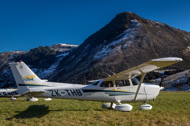 Cessna Skyhawk (ZK-THB) - Dingleburn Station, South Island, NZ.