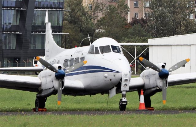 Hawker Siddeley Dove (G-OPLC) - columba aviation de havilland dh.104 dove g-oplc at shannon 27/7/20.