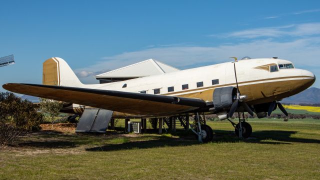 Douglas DC-3 (PK-GDC) - Now used as accomodation.