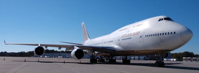 Boeing 747-400 (N263SG) - Brought the Baltimore Ravens down to CLT to play the Carolina Panthersbr /br /10/28/18