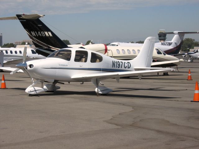 Cirrus SR-22 (N197CD) - Parked at Santa Ana