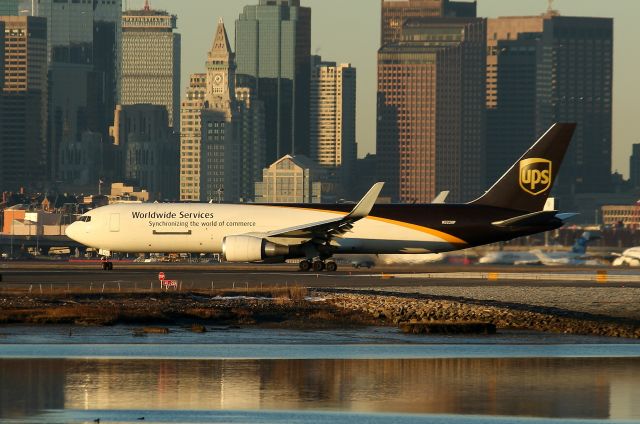 BOEING 767-300 (N322UP) - UPS 2013 lining up for departure to Louisville