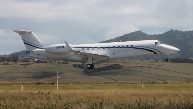 Embraer Legacy 600/650 (N941DK) - Aeroporto de Santa Maria - LPAZ - Açores 27/09/2020