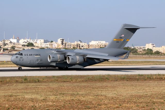 02-1101 — - Landed runway 31 - 14th June 2014 -  USAFE 