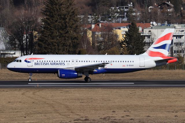 Airbus A320 (G-EUUX)