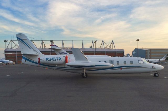 IAI 1124 Westwind (N345TR) - Westwind @ Logan Airport Boston,Ma