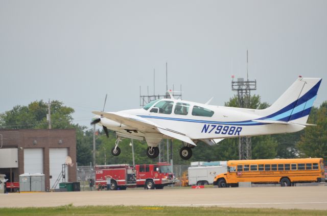 Beechcraft 55 Baron (N7998R) - AirVenture 2014