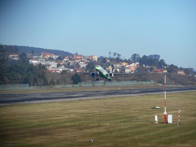 EMBRAER ERJ-190-400 (EC-NHA) - EC-NHA "Gran Canaria" takeoff to GCLP from LEVX, on 06/01/2021