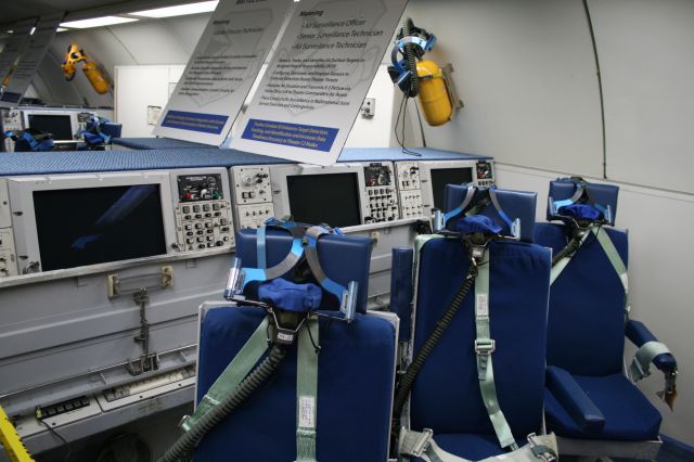 — — - Inside a USAF Boeing E-3B Sentry (707-300) at McChord AFB AirExpo 7-20-2008.