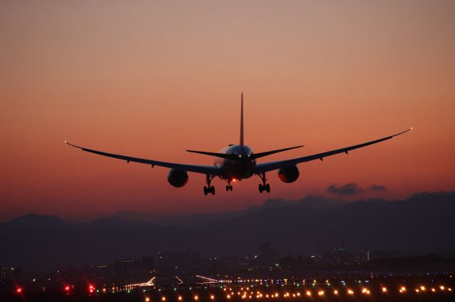 Boeing 787-8 (JA811A) - April 17, 2025:HND-HKD.