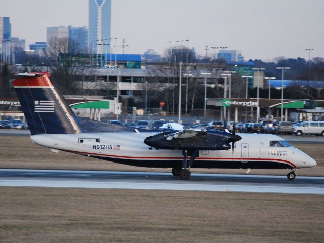 de Havilland Dash 8-100 (N912HA) - 18C - 2/14/10