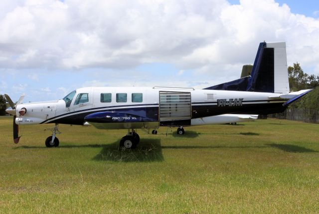 PACIFIC AEROSPACE 750XL (VH-EAK) - Based at YCAB as a paradrop machine with modified cargo door