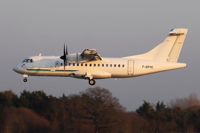 Aerospatiale ATR-42-300 (F-GPYC) - Flight A5614 / HOP14HX From Saint Nazaire Montoir To Nantes Atlantique