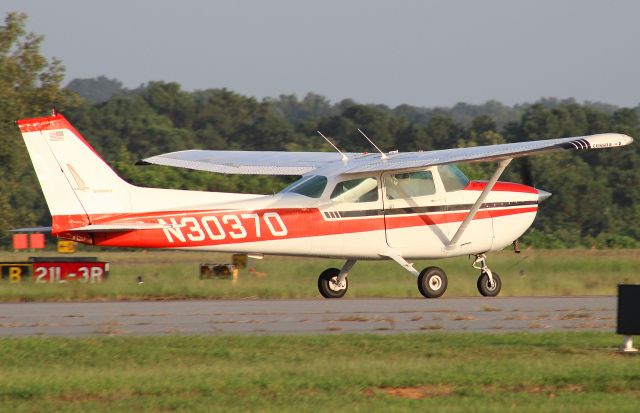 Cessna Skyhawk (N30370) - Owned by Flight Train Monroe. Photo taken on 9/3/2020.